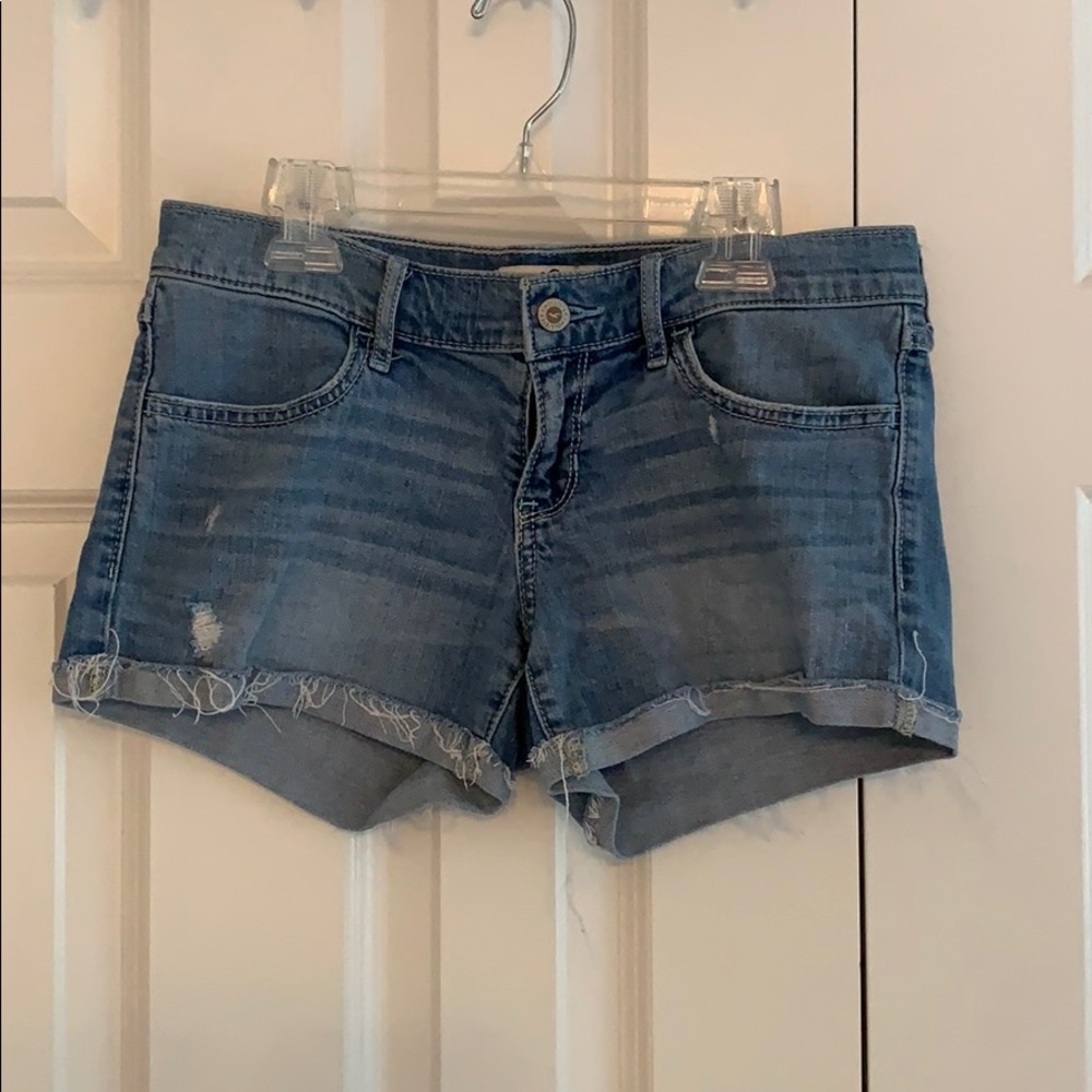 Light wash Jean shorts
